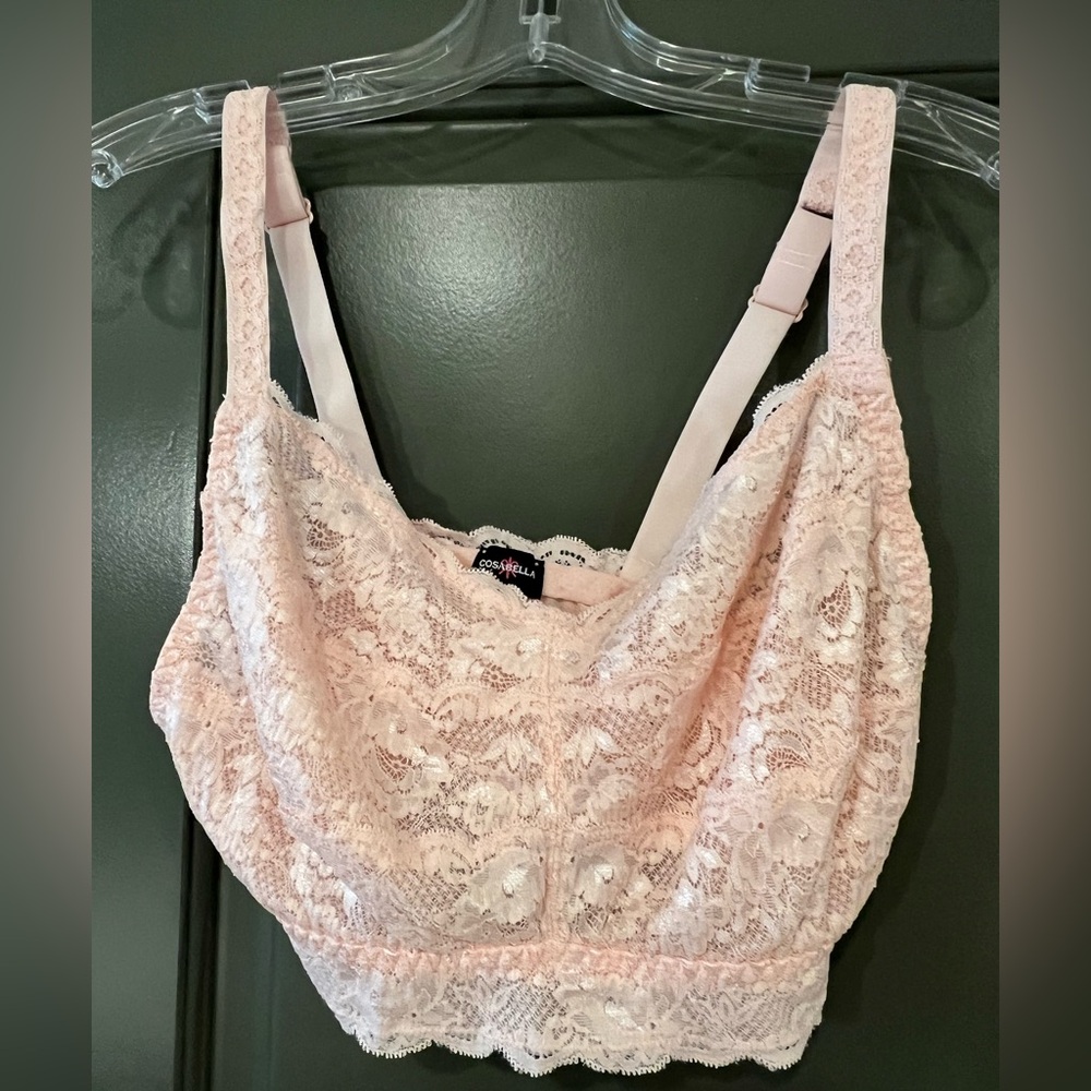 Cosabella Soft Pink Bralette L